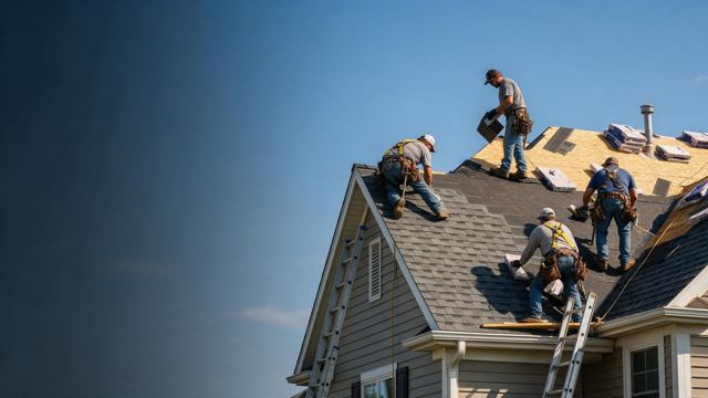 Evansville Roofing Pros website preview